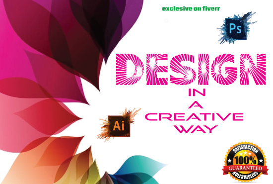 I will do professional graphic design 