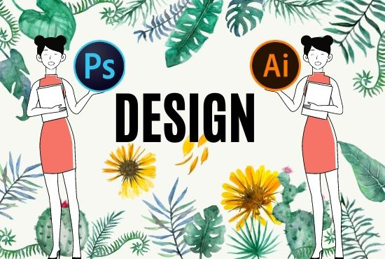 I will do professional graphic design 