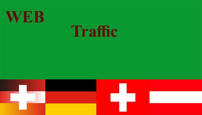 I will send german visits, traffic germany, switzerland, austria