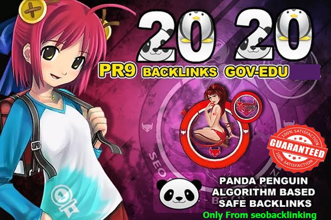 I Will Manually Fire Your Google Ranking 20 PR9 80+DA and 20 EDU-GOV Safe SEO High Quality Backlinks