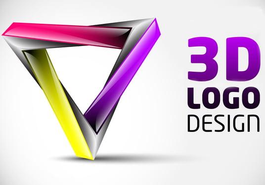 I will design eye catching 3d logo for your company