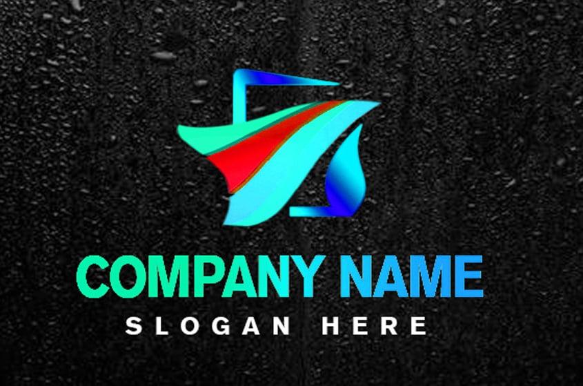 modern and minimalist logo design for your business, brand or company