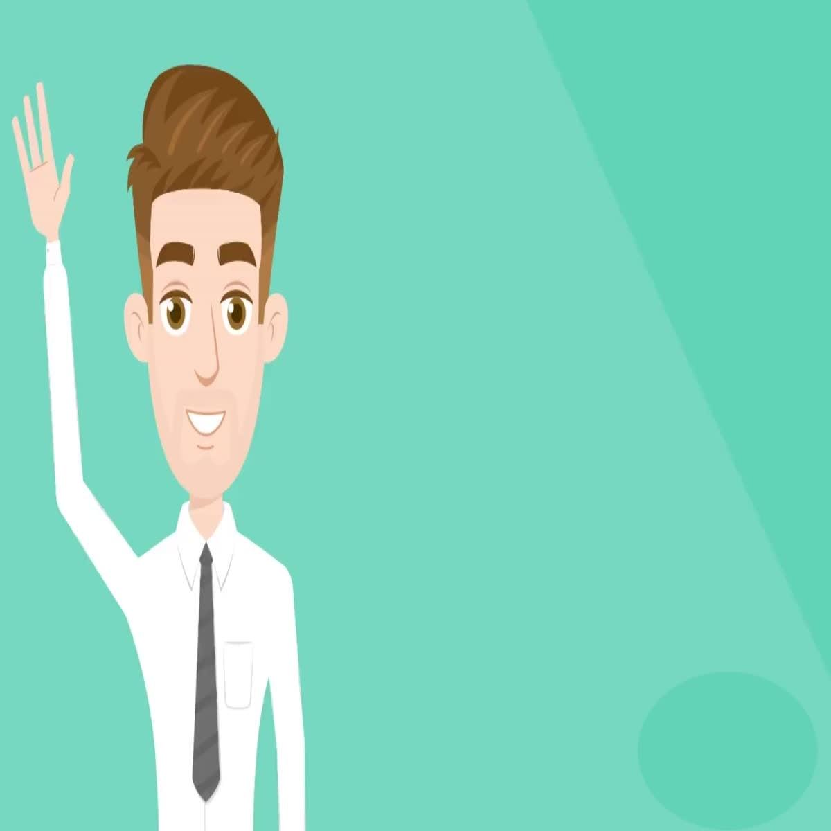 Anime character video for INTRO!