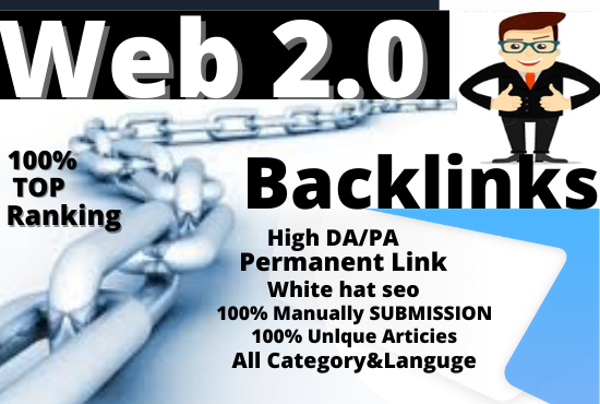 I Will do Manually Provide 20 High-Quality SEO web 2.0 Backlinks For Boost Ranking, Link Building