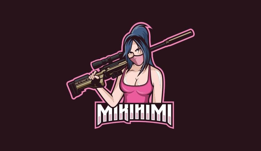 mascot logo design illustration