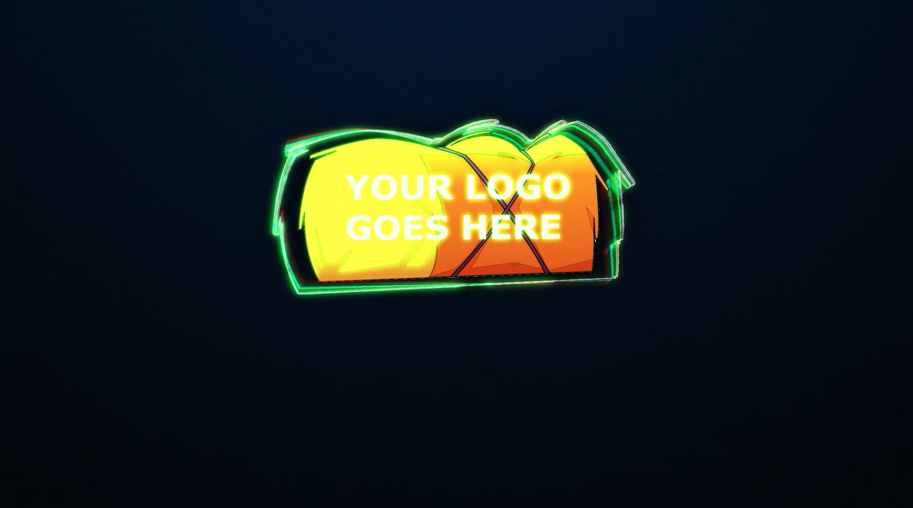 Glich, retro wave or colorfull trails youtube video intro for you!