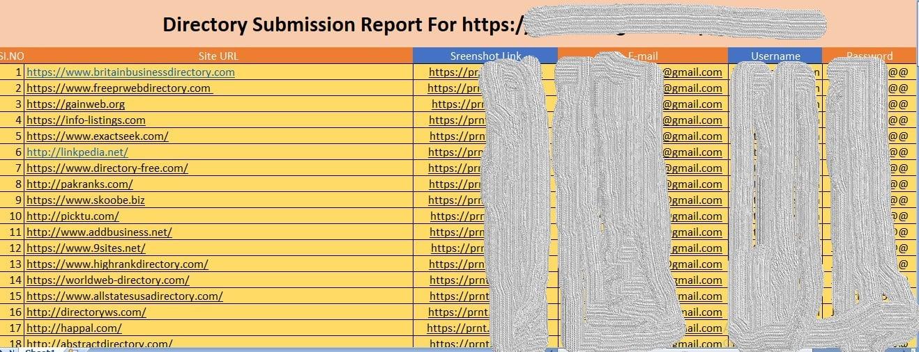 I will do 100+ SEO friendly high quality live Directory Submission to rank up website