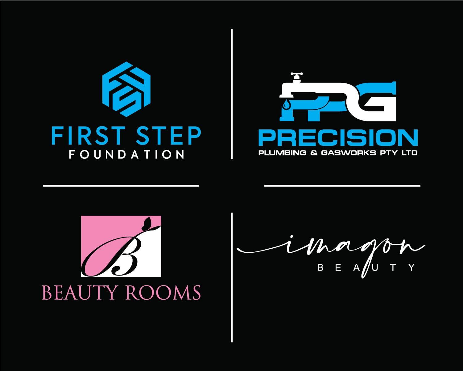I will Do Minimalist and Creative Logo Design