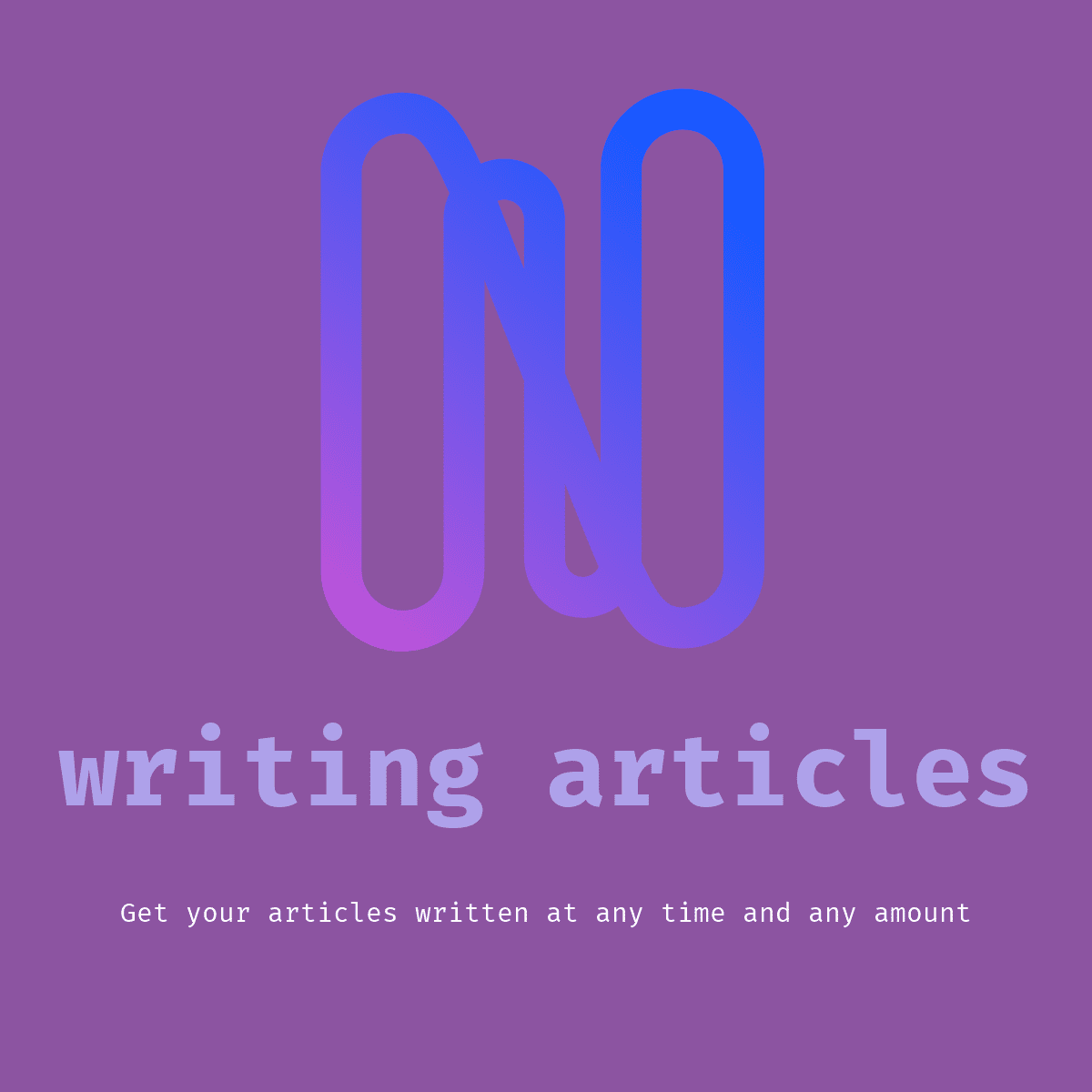 I will write any article in one day for you