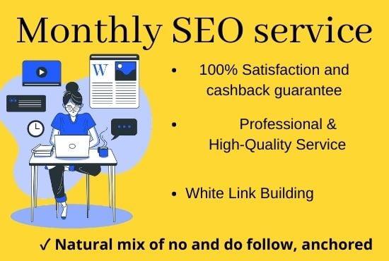 Boost your website complete offpage seo service with 999+ backlinks