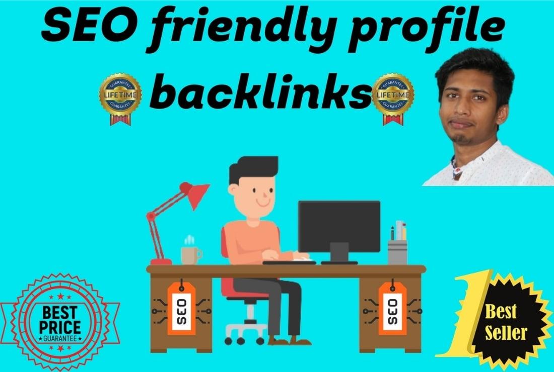 I will do HQ 200+ profile backlinks for your website done Manually
