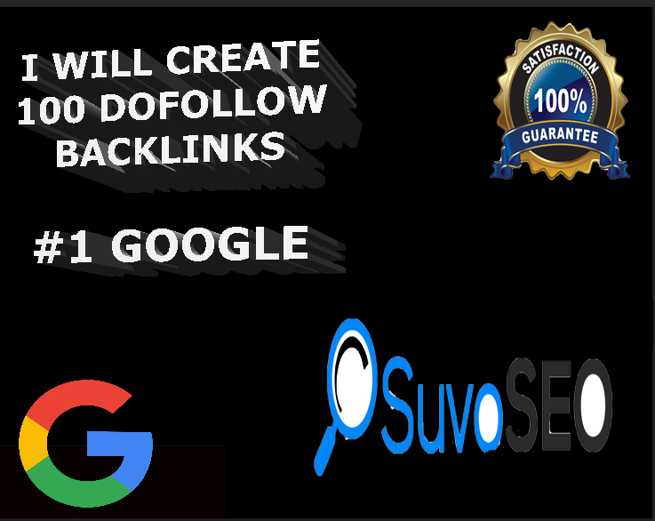 Create 100 high quality SEO dofollow contextual backlinks