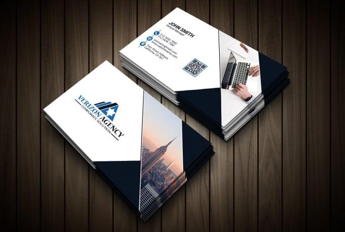 I will create awesome business card for you