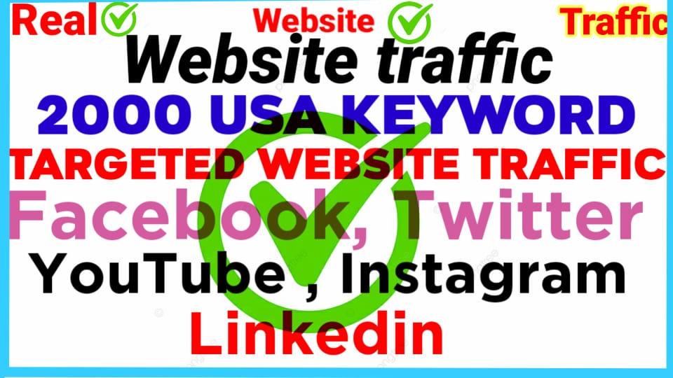HQ USA keyword Targeted Visitors to Your Website