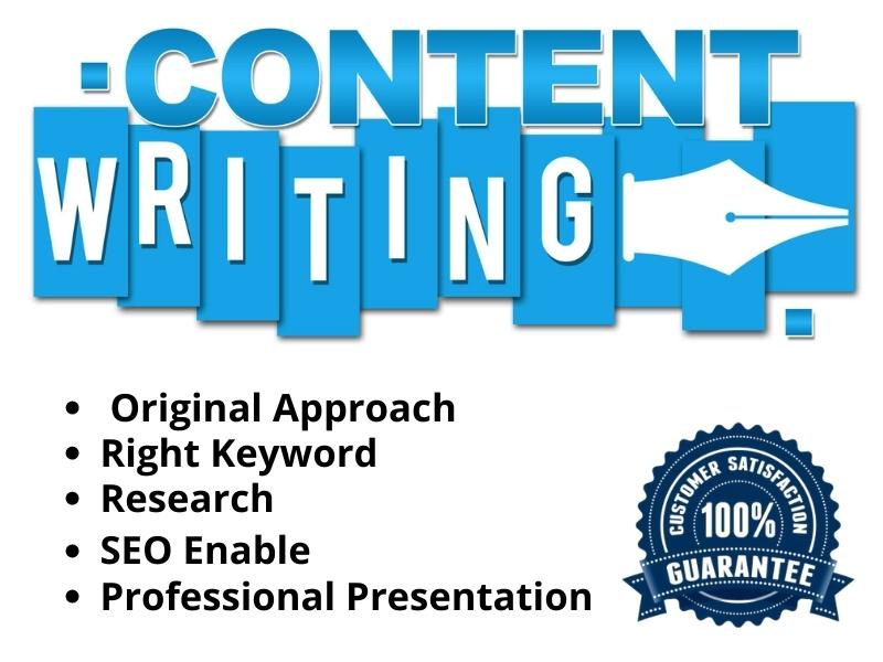 I will write 800 - 1000 words unique and SEO friendly Content