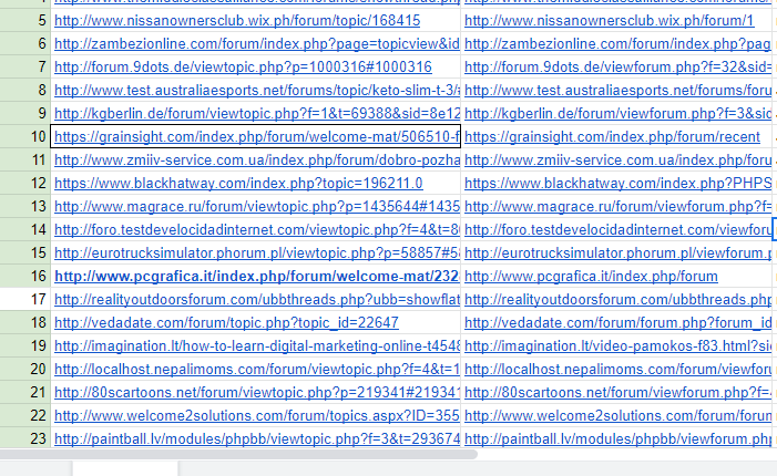 I will make 25 HQ forums posting manually in SEO backlinks