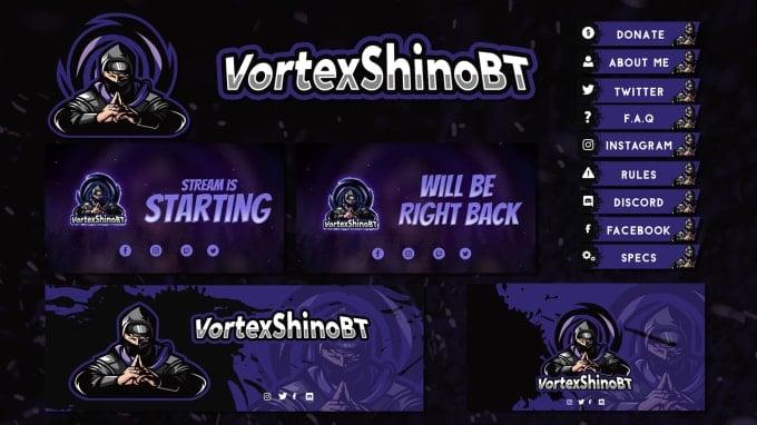 I will design cool broadcast overlays