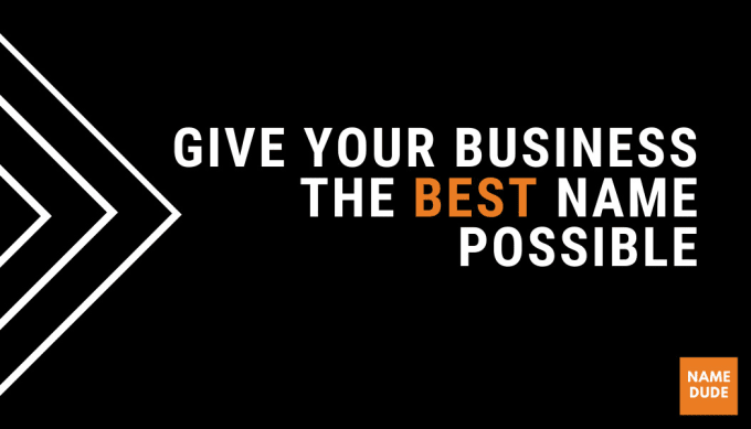 I will think of a name for your business, product or service