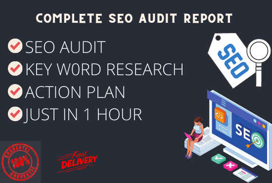  I will audit your site and create detailed SEO audit report