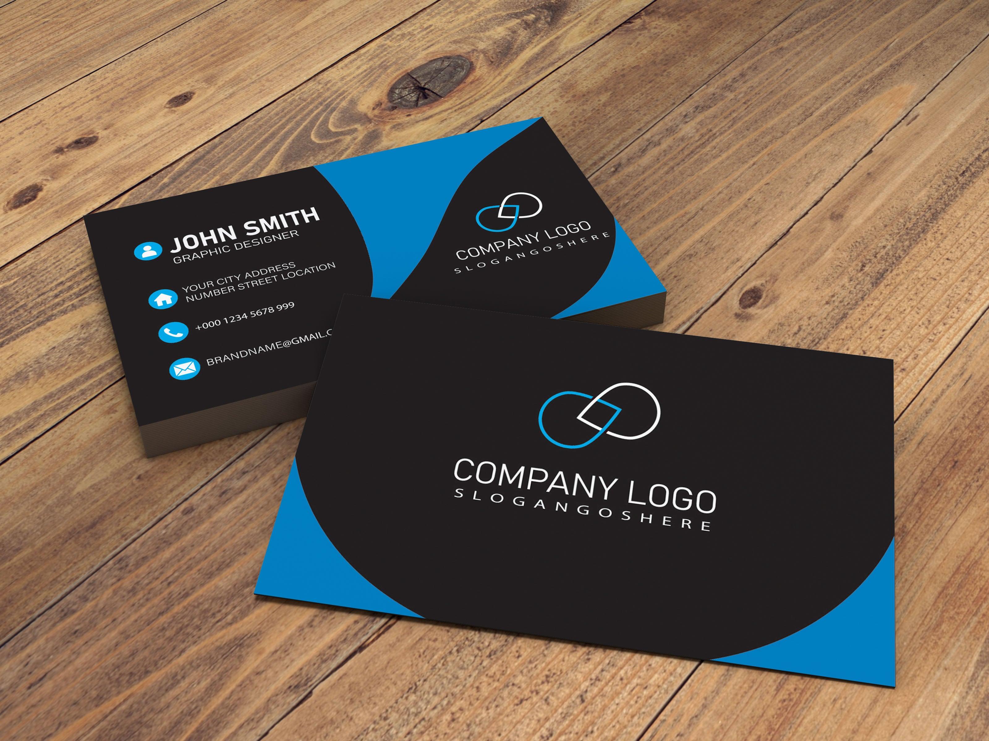I will do create a professional business card