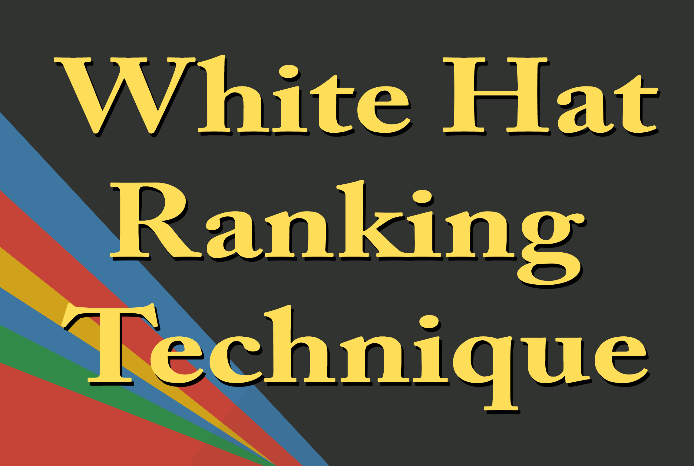 Guaranteed Google 1st Page Ranking Strategy