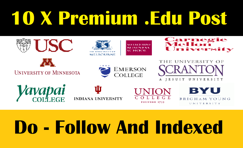 10 premium edu guest post from top univercity and collage sites