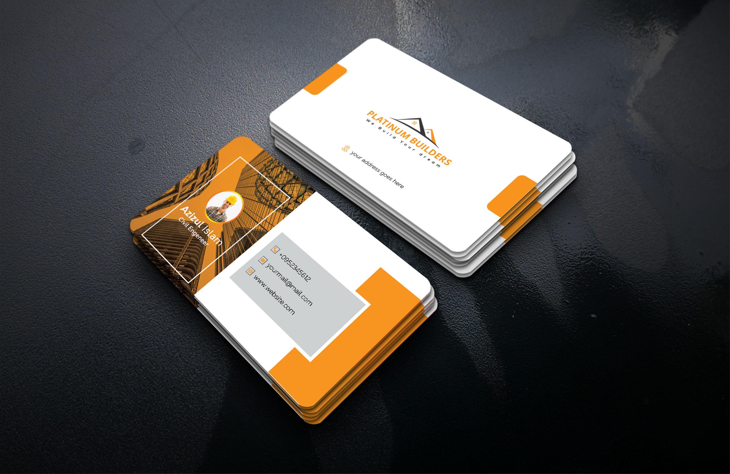 I will Design Professional Modern Business Card.