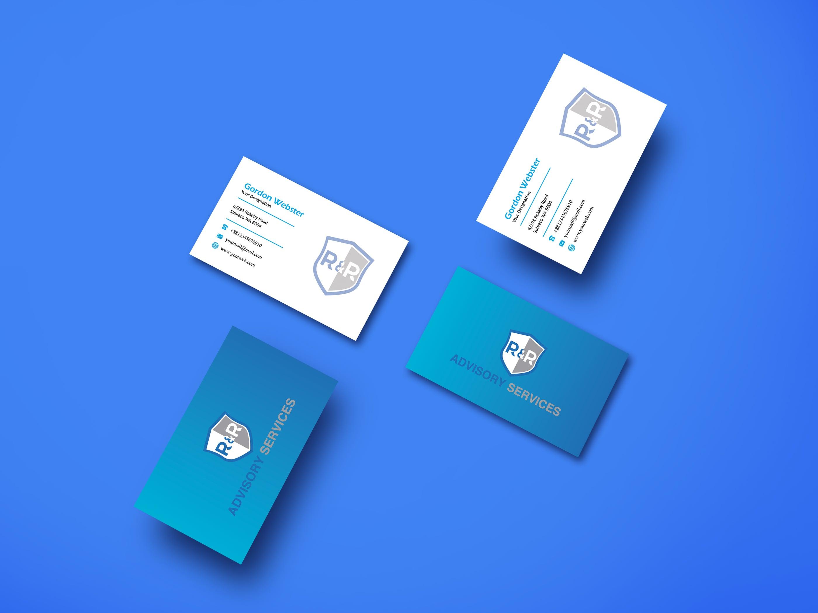 I will do professional business card design for you.