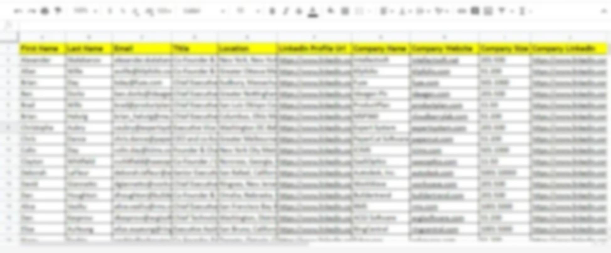 I will do b2b lead generation and prospect email list for your targeted business