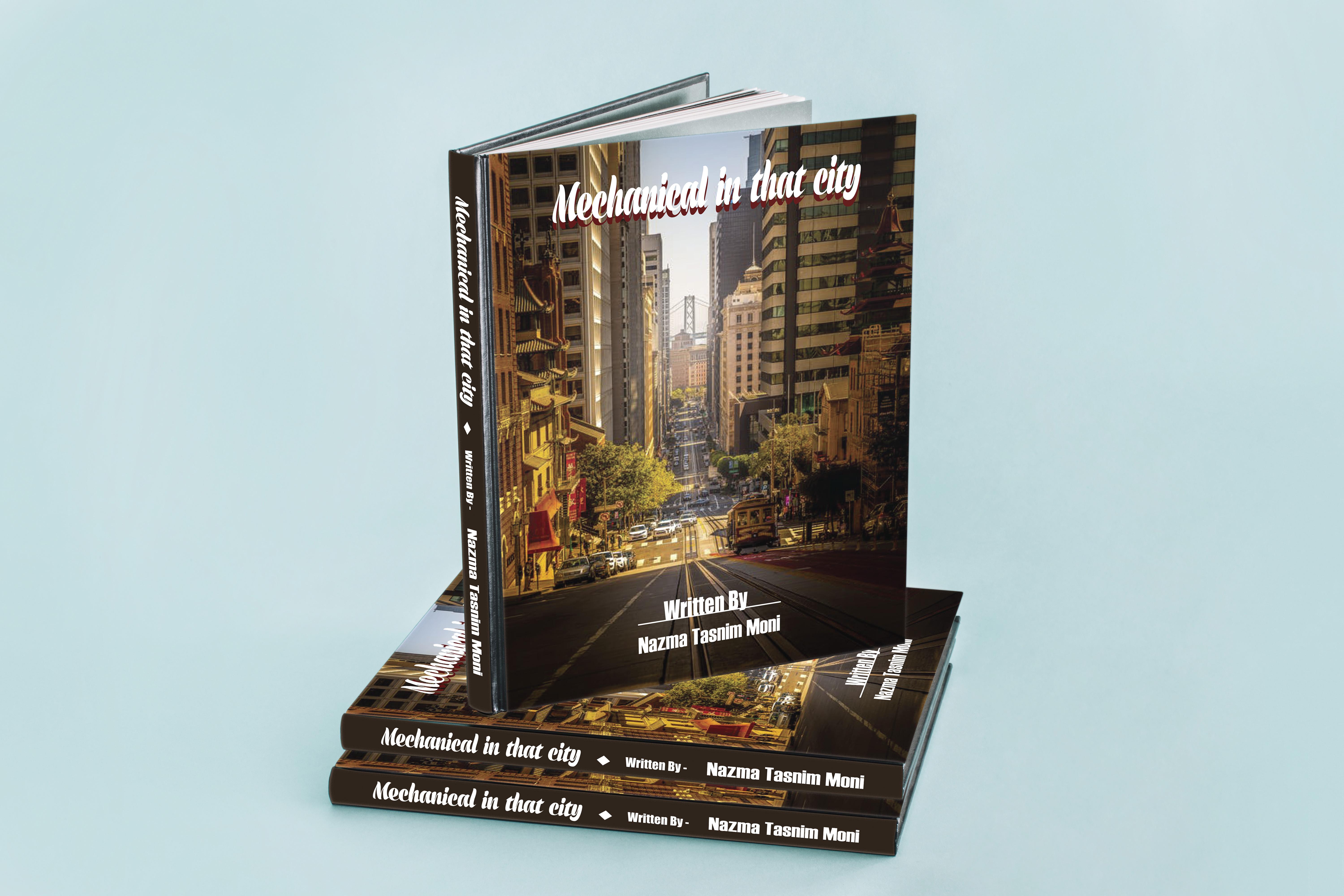 I will design e-book, book cover and spine