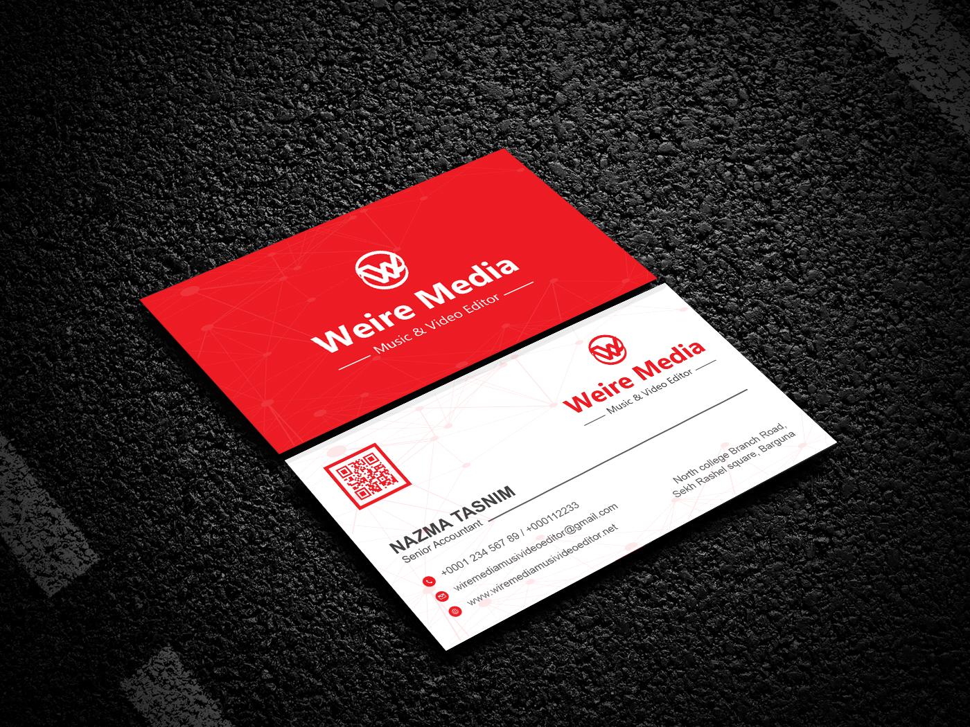I will provide clean, professional Business card design service