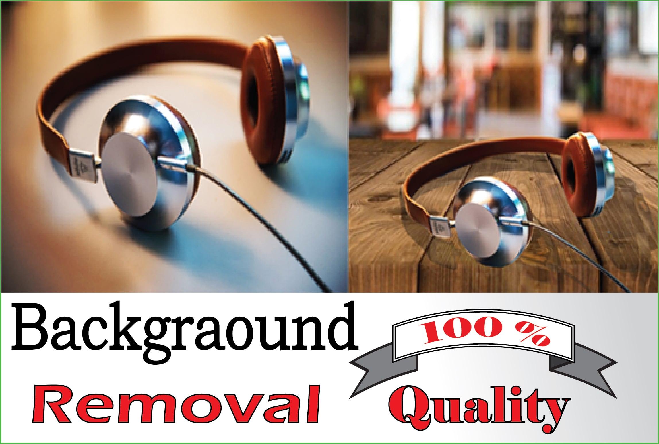 I will do bulk or background removal and fast retouching any product