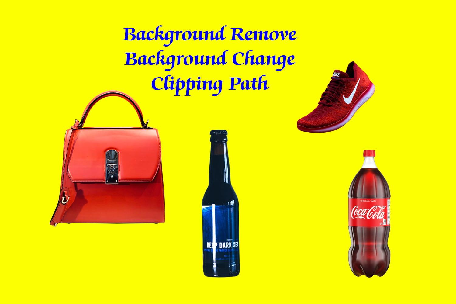 I will do background remove, clipping path work with unlimited revisions