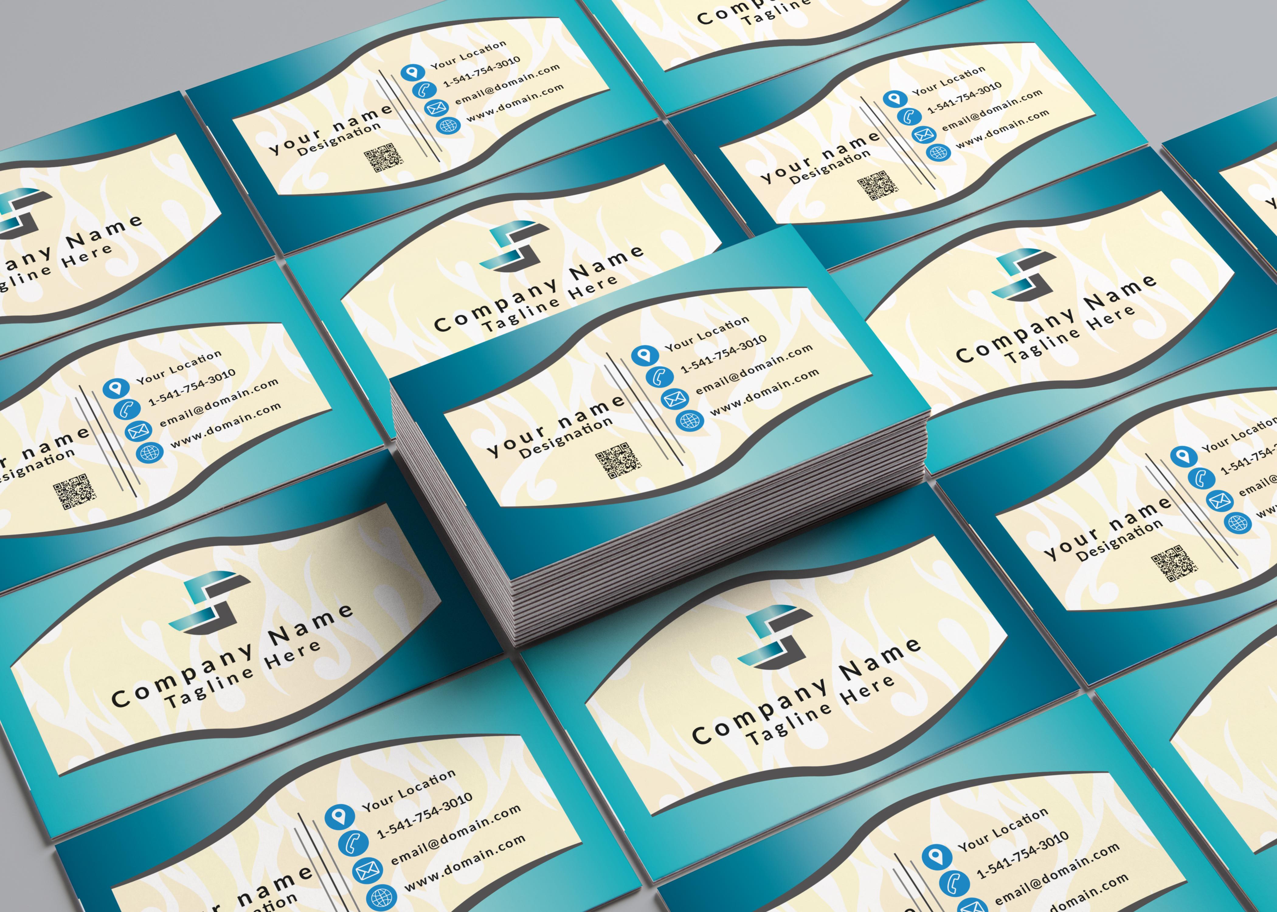 I will design business card in 3 hours that will be modern and trendy