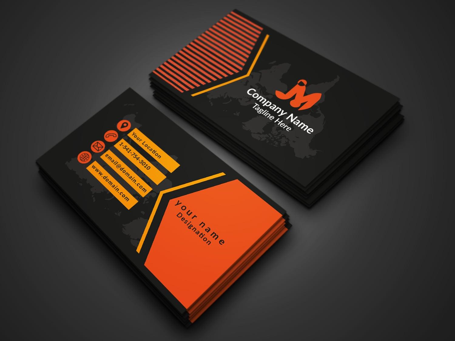 I will design business card in 3 hours that will be modern and trendy