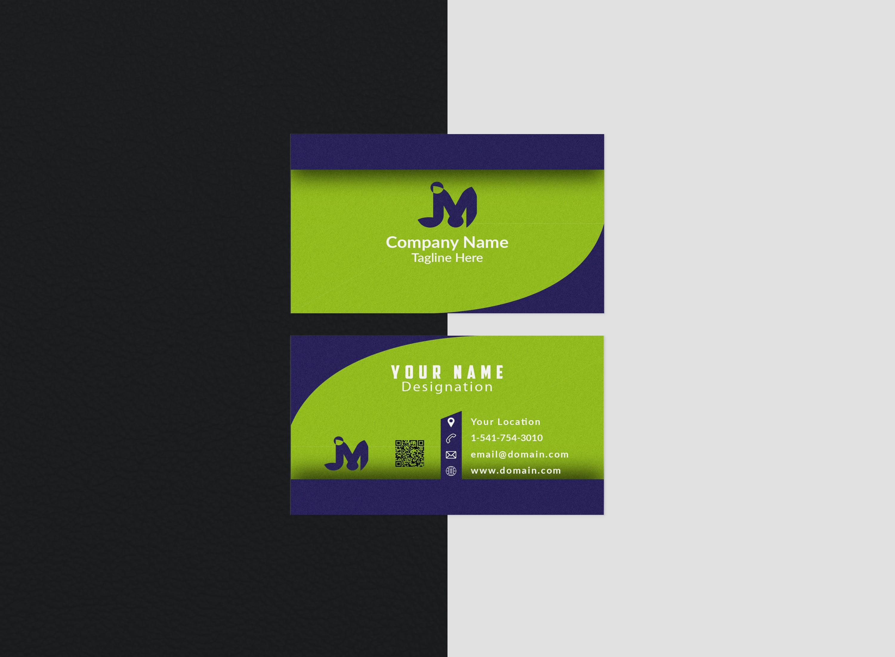 I will design business card in 3 hours that will be modern and trendy