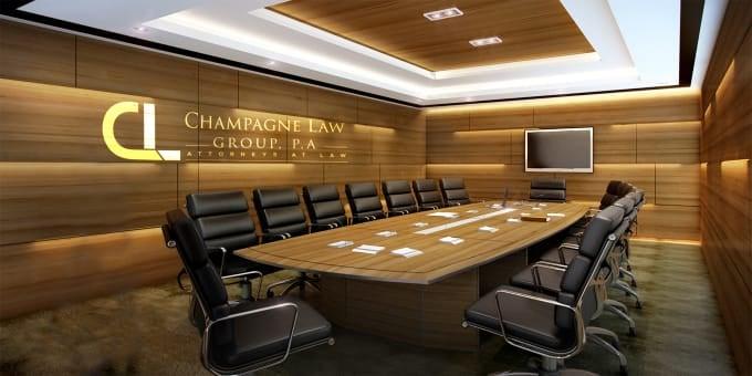 I will design epic zoom virtual background with branding 