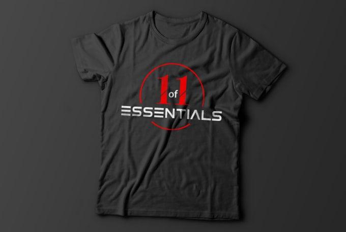 I will do custom graphic tshirt design and typography t shirt design in 24h