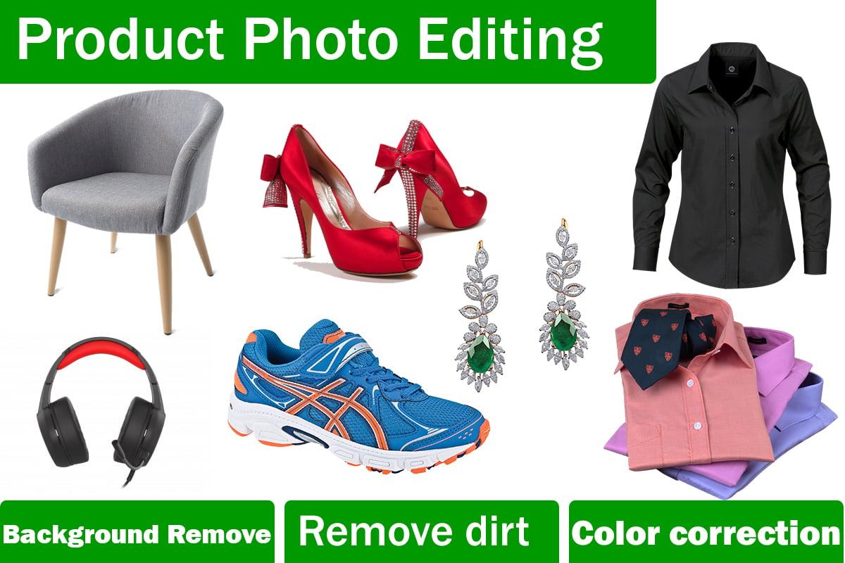 I will remove background and retouch your Images