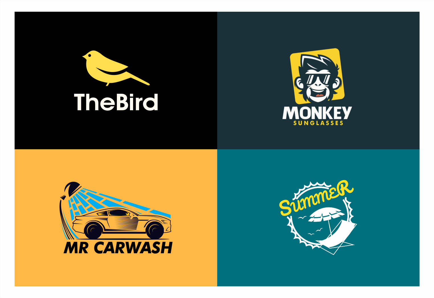 I will do 3 unique minimalist logo design with free source files