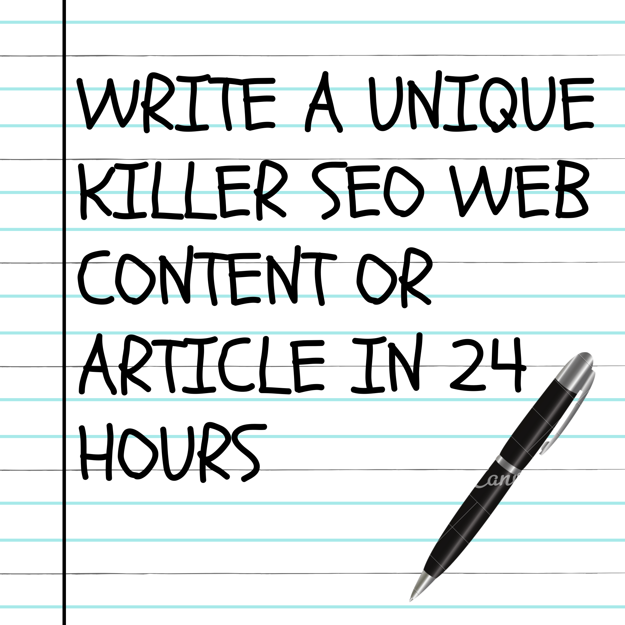 write a unique killer SEO web content Or article in 24 hours