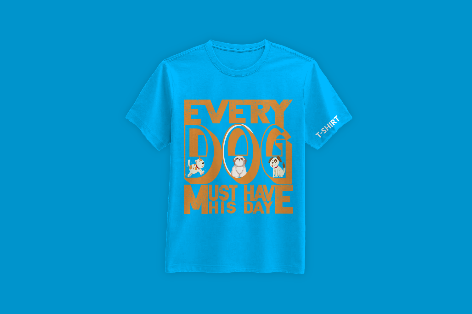 I will do custom and trendy t shirt design for your business