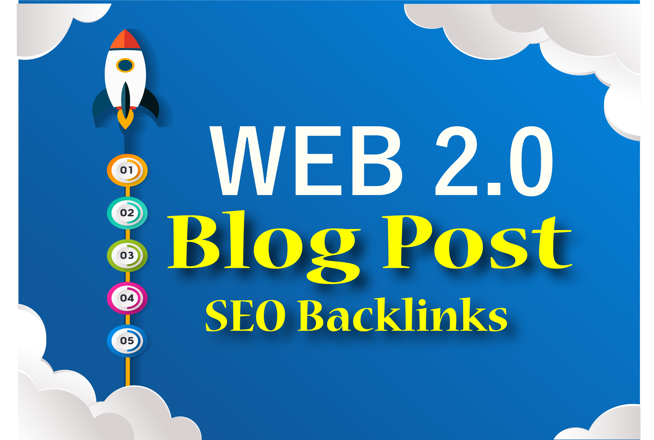 20 Web 2.0, HQ Backlink Permanent Post with Niche article increase rank your website quickly