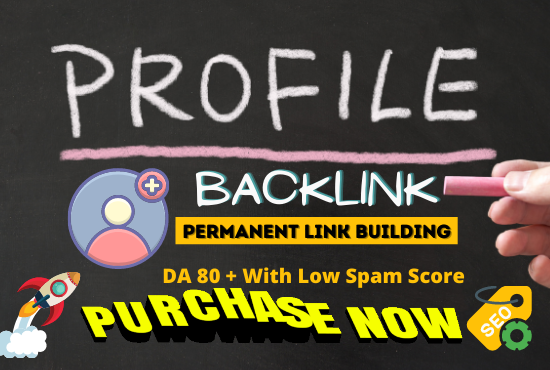21 Unique HQ Domain Authority Manually Profile Backlinks Create Do-Follow Permanent Link building