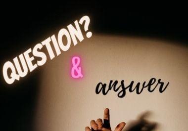 I will answer your Quora question for your site backlink and traffic 