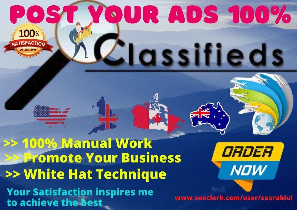 25+ Post Your Ads High Authority Classified Ads Posting Site in the USA, UK Australia & Canada