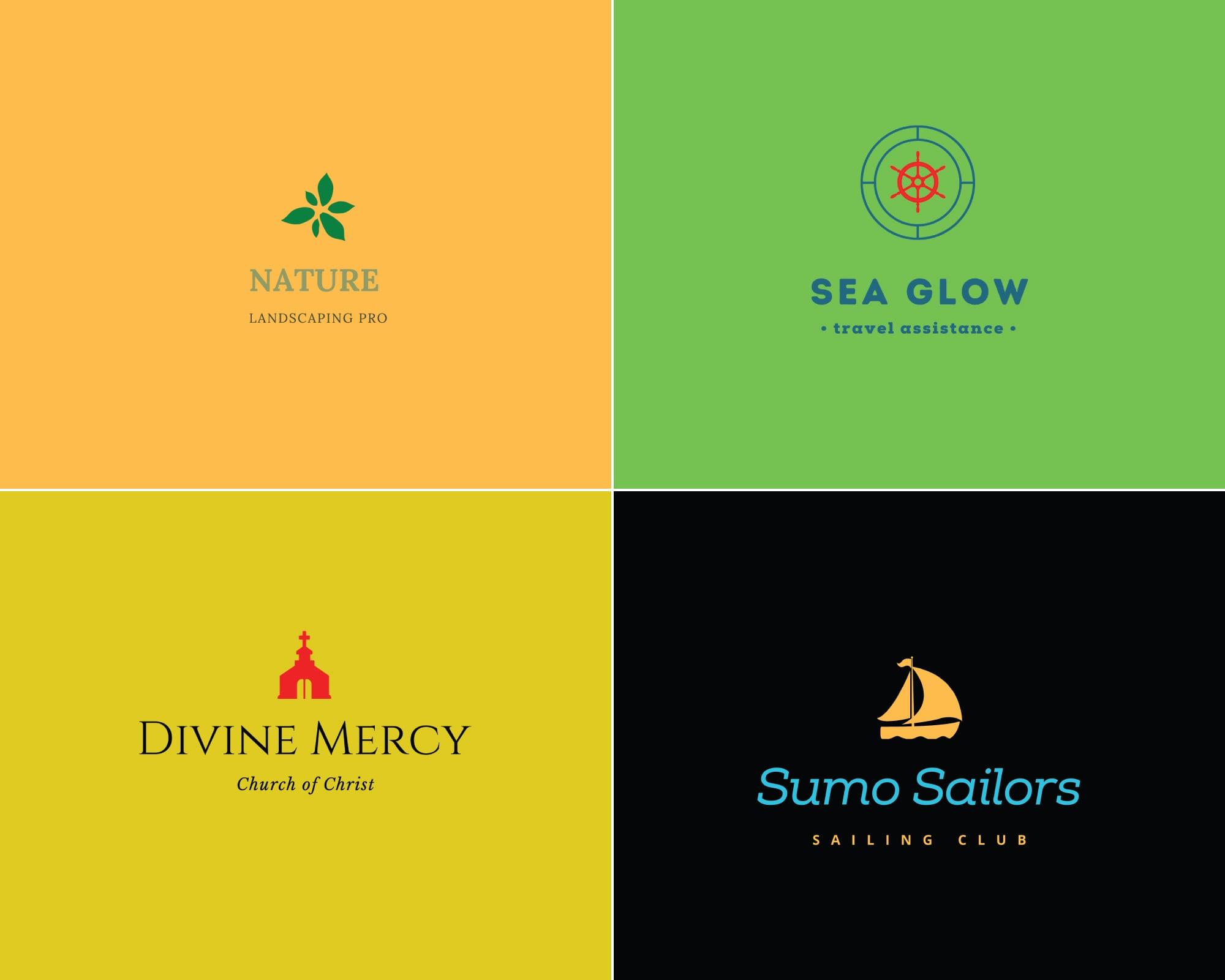 Creative minimal logo design as a professional designer