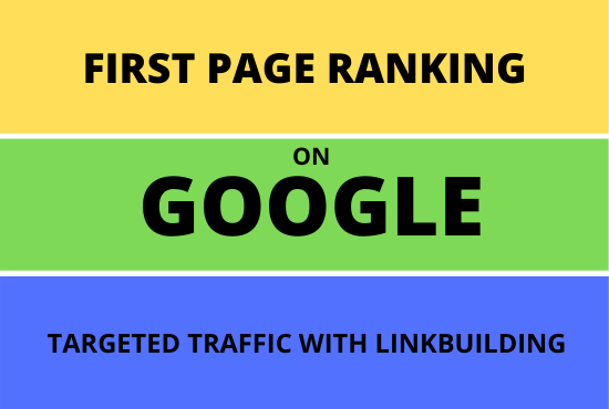I will offer your site on google first page