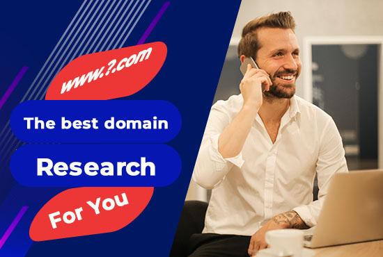 I will Research expired domain with high metrics for you