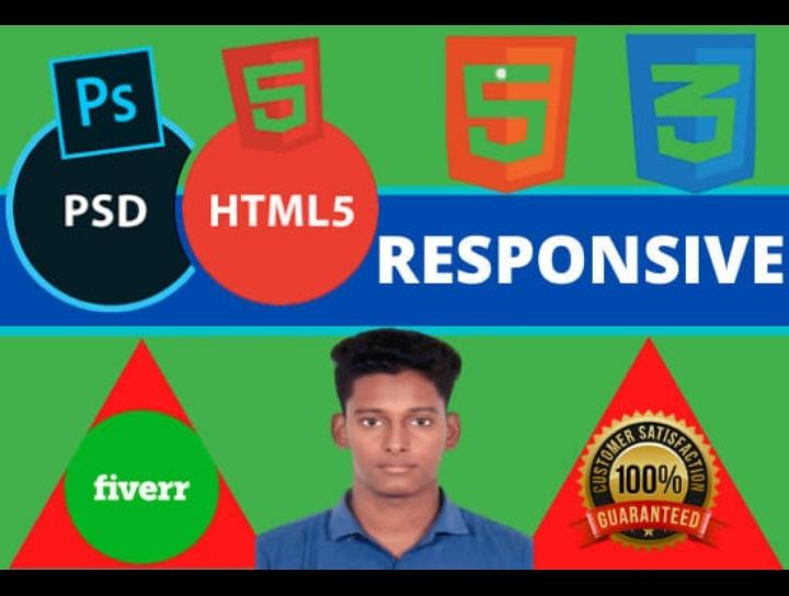 Do HTML CSS edit in your webpage and landing page